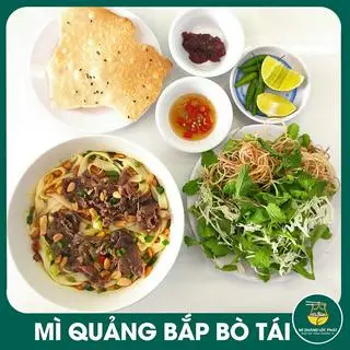 Hình ảnh Mì Quảng Bắp Bò Tái