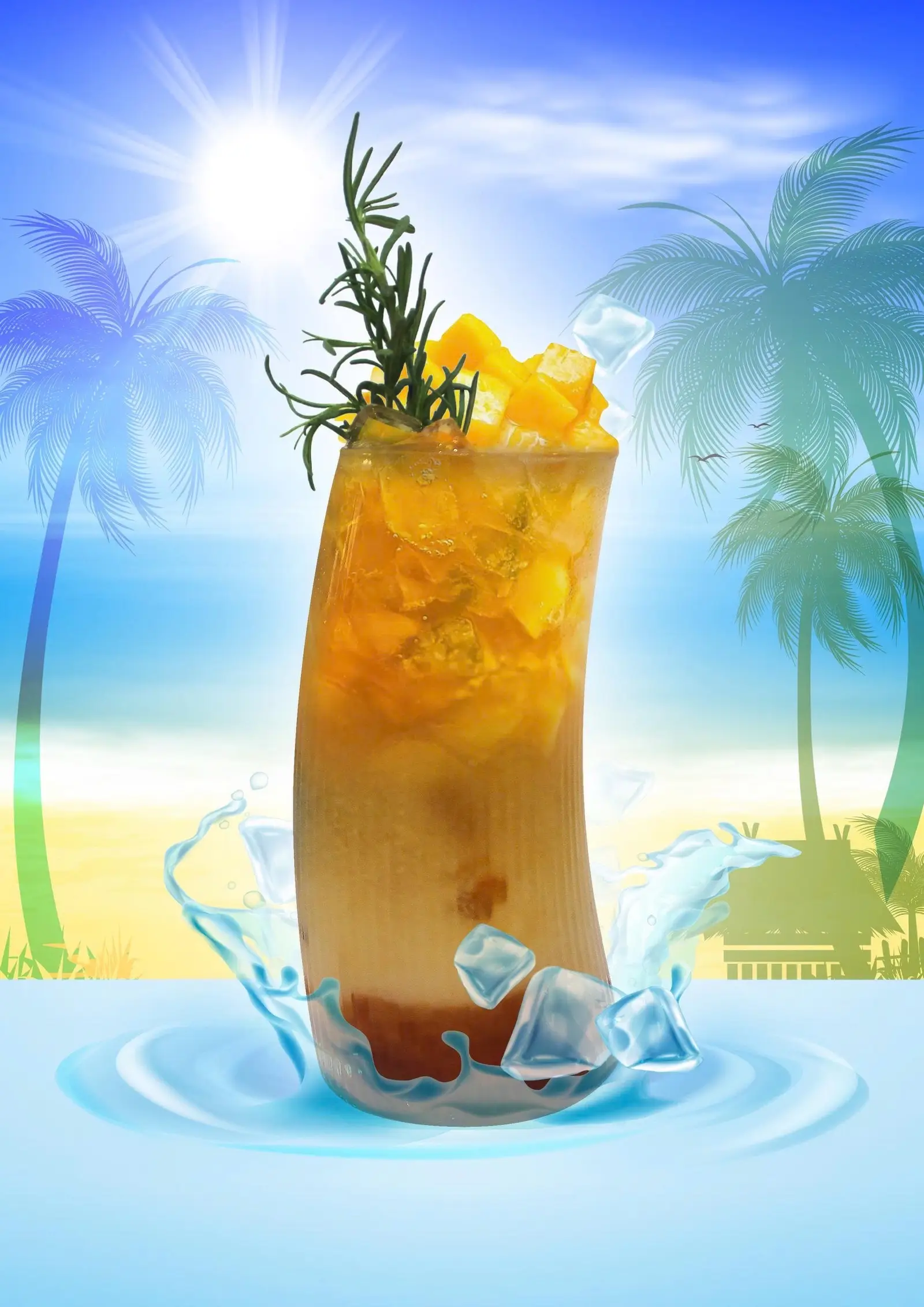 Hình ảnh Yakult xoài