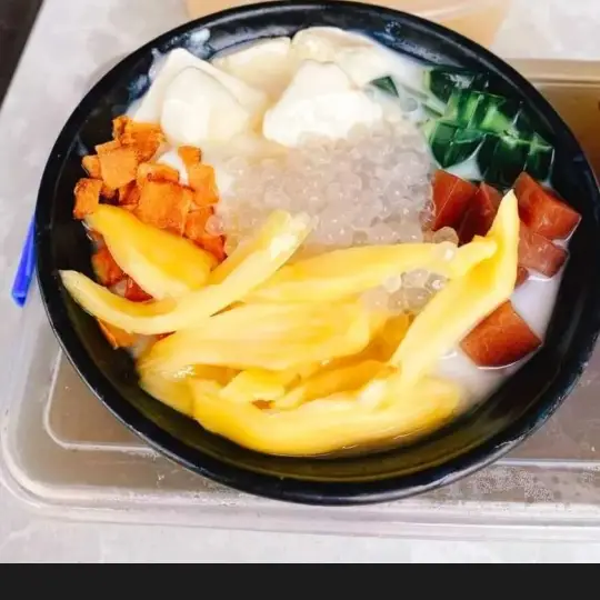 Hình ảnh Chè dừa dầm mít