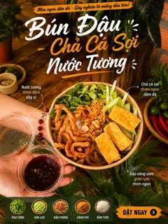 Hình ảnh Bún Đậu - Chả Cá Sợi Nước Tương