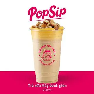 Hình ảnh Trà sữa mây bánh giòn