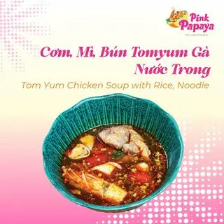 Hình ảnh Cơm, Mì, Bún Soup Tomyum gà nước trong 