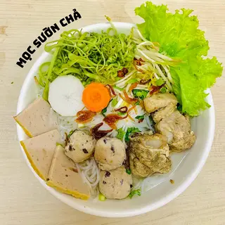 Hình ảnh Bún mọc sườn chả