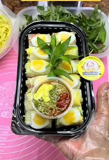 Hình ảnh Phơi sương cuộn sốt bơ lòng đào - muối bơ béo