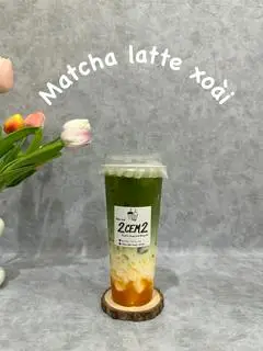Hình ảnh Matcha latte xoài