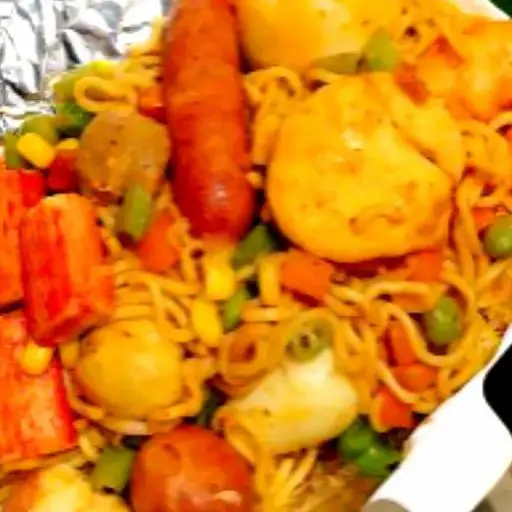 Hình ảnh Mì trộn viên sò điệp