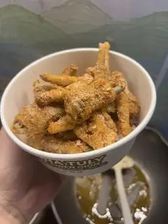 Hình ảnh chân xương - lắc muối tomyum