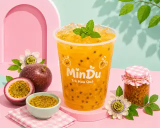 Hình ảnh Trà xanh chanh leo