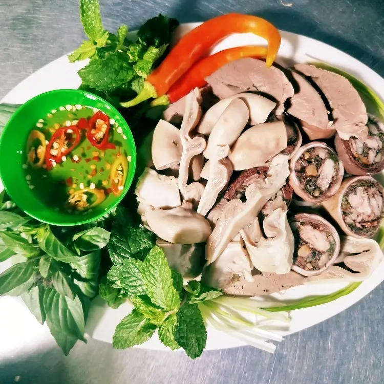 Hình ảnh 200g Lòng Heo Nóng Hổi Thập Cẩm Chuẩn Vị  Bắc 