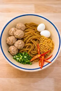 Hình ảnh Bánh Canh Trộn Thịt Viên