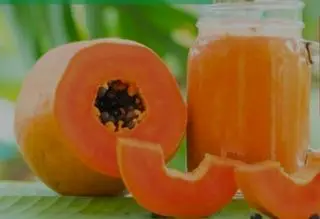 Hình ảnh sinh tố đu đủ