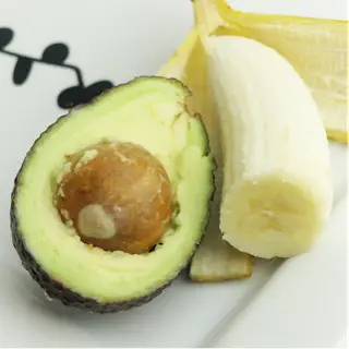 Hình ảnh sinh tố bơ + chuối 