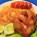 Hình ảnh Cơm gà xúc xích