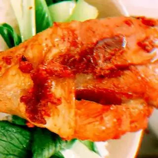 Hình ảnh Cơm chiên gà xối mỡ muối tỏi