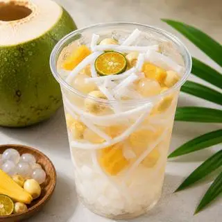 Hình ảnh Nước dừa mix trái cây