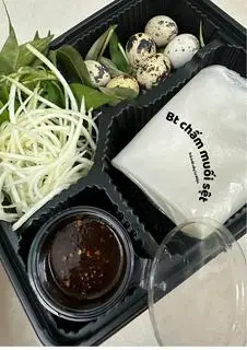 Hình ảnh Bánh tráng chấm muối sệt