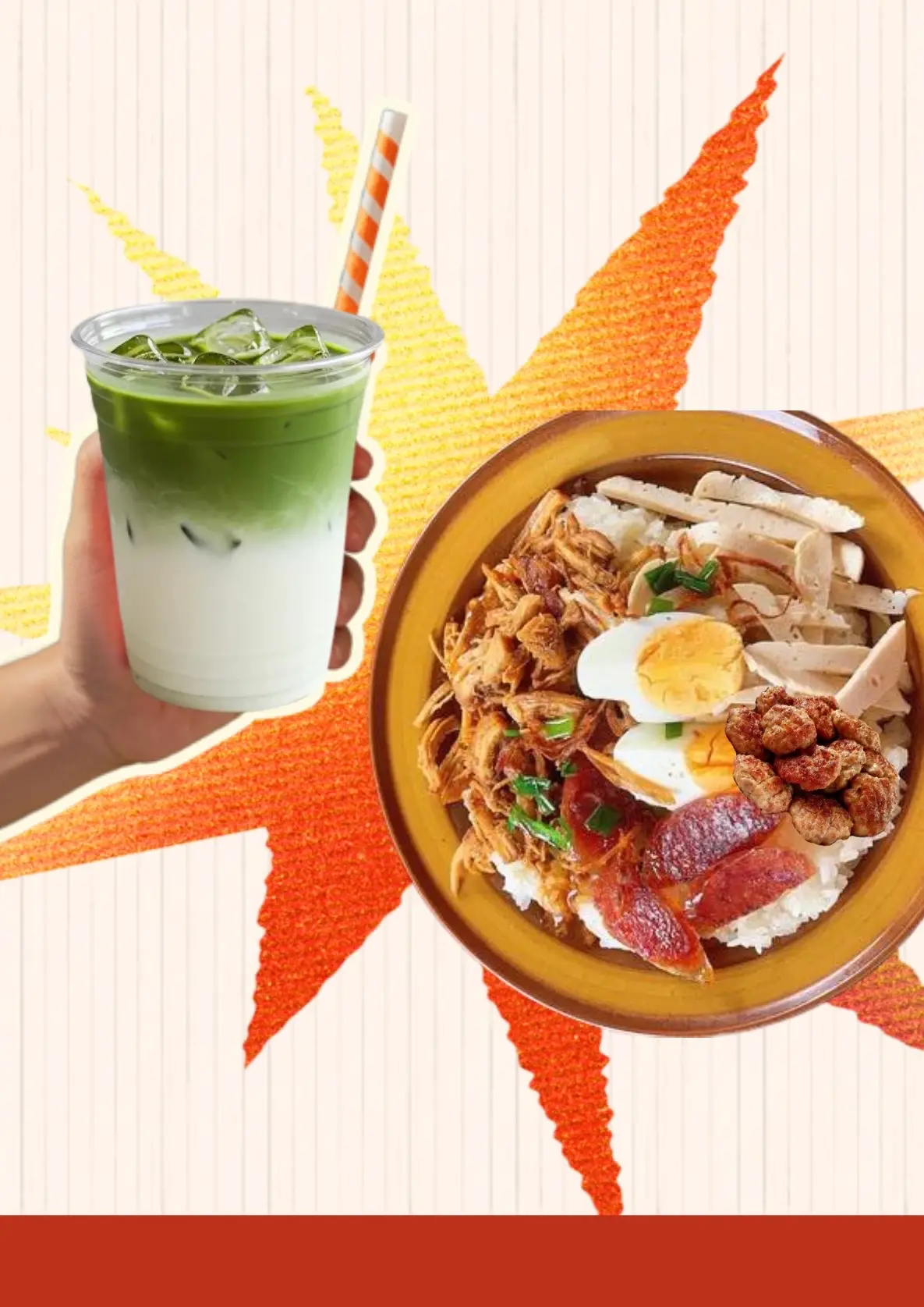 Hình ảnh Combo xôi mặn đặc biệt+Matchalatte