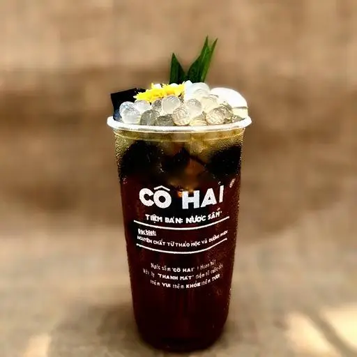 Hình ảnh Sâm bông cúc tặng kèm một loại topping ly 700ml