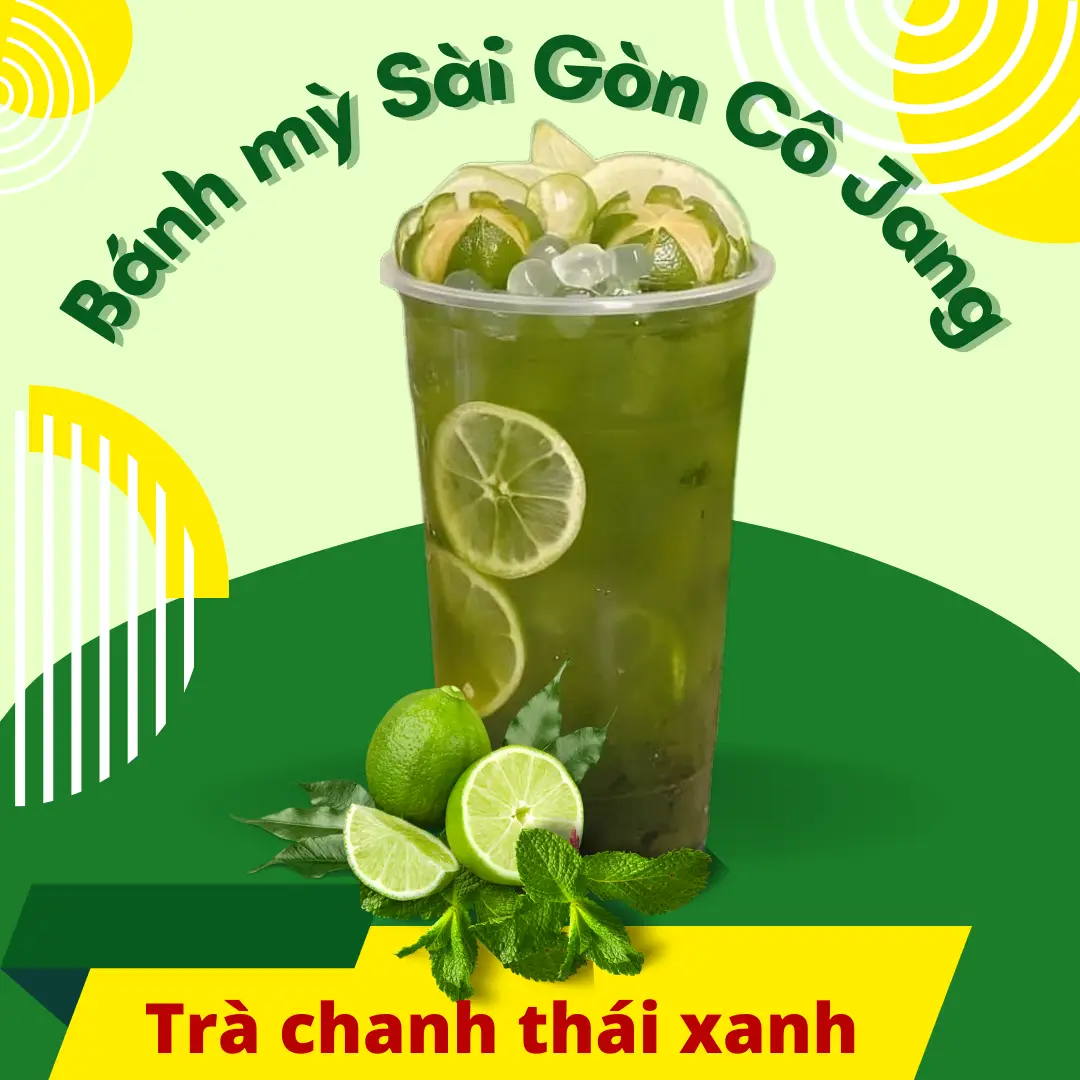Hình ảnh Trà chanh Thái xanh