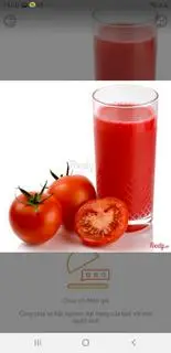 Hình ảnh sinh tố cà chua