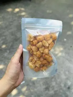 Hình ảnh Tóp Mỡ Da Giòn Mắm Tỏi 50gram 