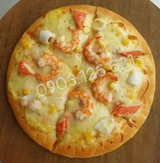 Hình ảnh Pizza Hải Sản Phô Mai. 20cm