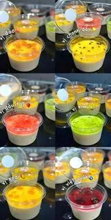 Hình ảnh Panna cotta dâu