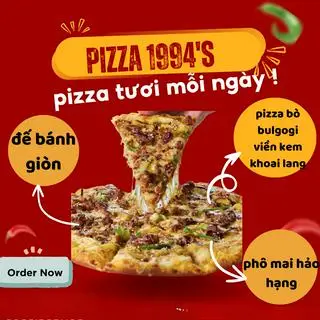 Hình ảnh Pizza Bò Bulgogi Viền kem Khoai lang 