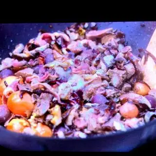 Hình ảnh Bún lòng mề