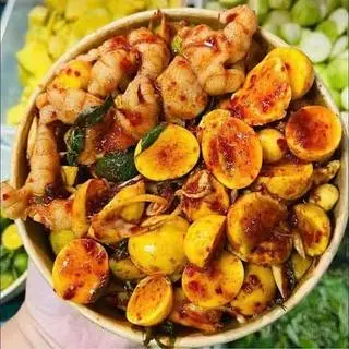 Hình ảnh Chân gà mix trứng non ( size S )