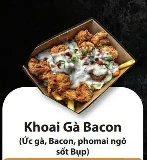 Hình ảnh Khoai gà bacon