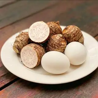 Hình ảnh Combo 300gr Khoai Môn 2 Trứng Gà Ta
