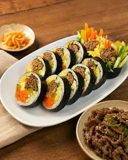 Hình ảnh Kimbap thịt bò