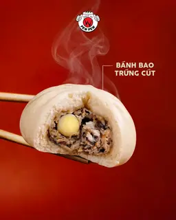Hình ảnh Bánh Bao Trứng Cút