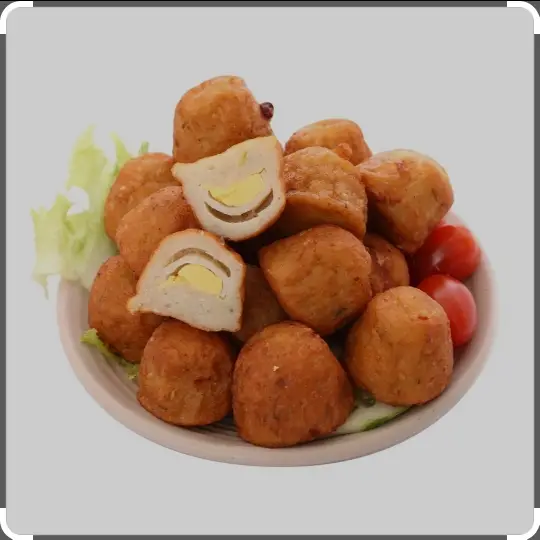 Hình ảnh cơm chả cá kho trứng cút 