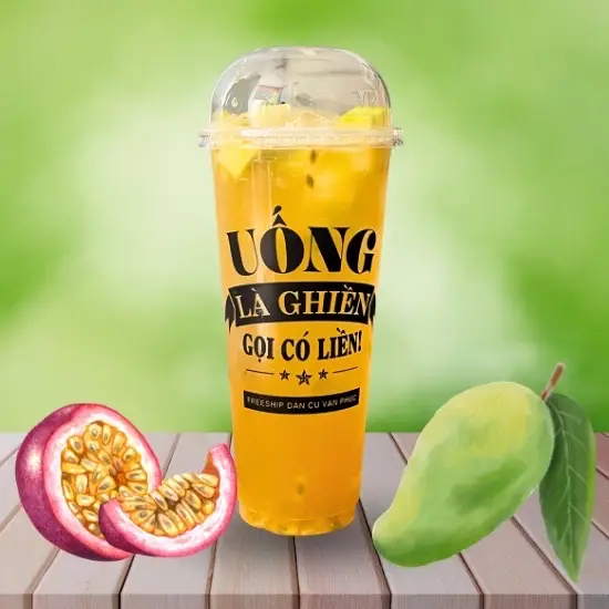 Hình ảnh Trà Xoài Chanh Dây 700ml