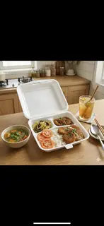 Hình ảnh Cơm chả cá sốt cà