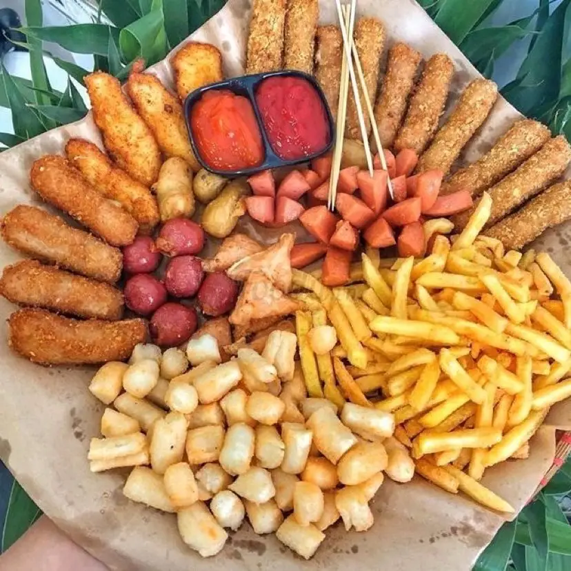 Hình ảnh combo ăn vặt C 