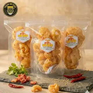 Hình ảnh COMBO 10 BỊCH DA HEO CHIÊN GIÒN MẮM TỎI 100G