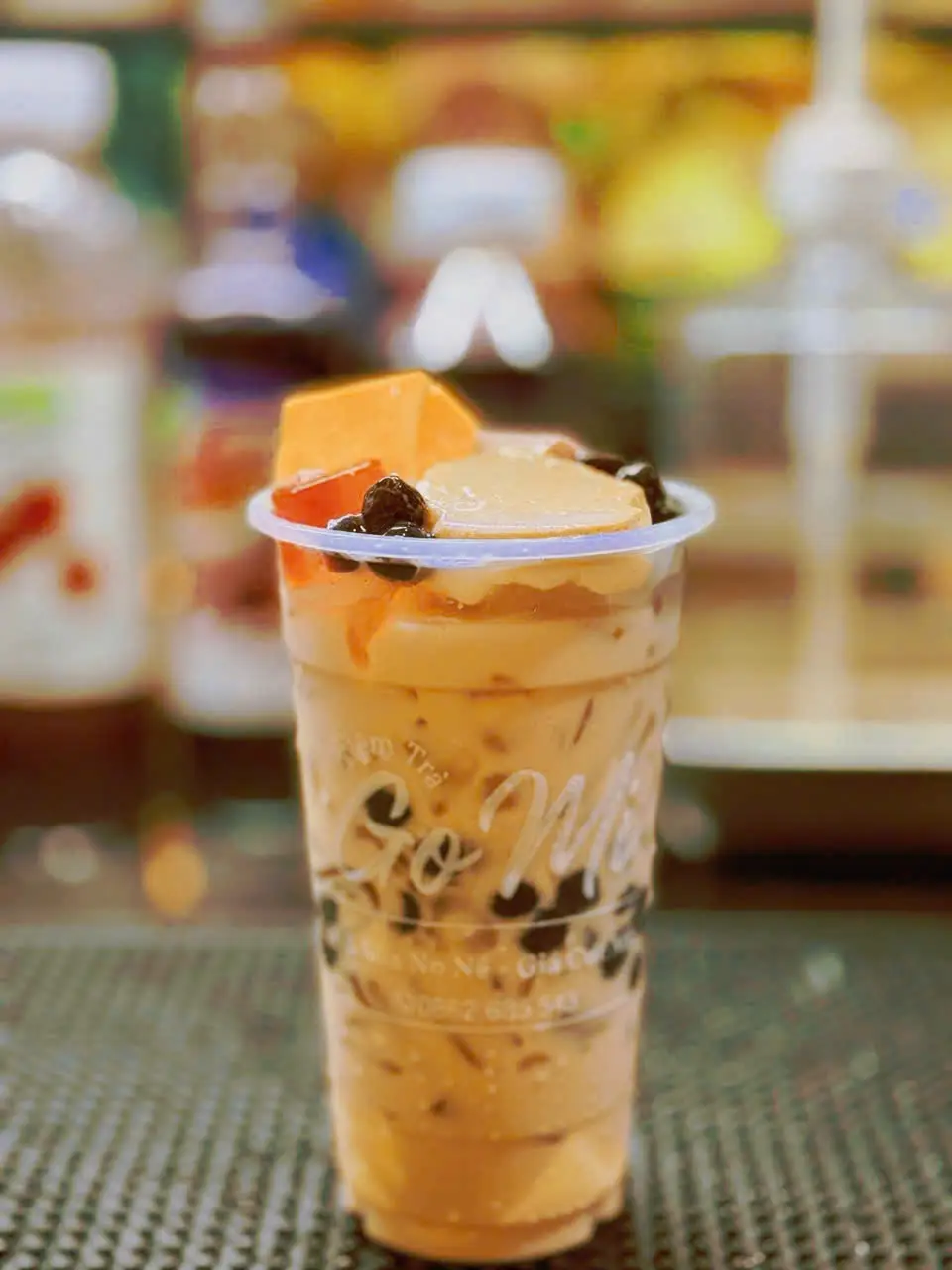 Hình ảnh Trà Sữa Truyền Thống Full Topping