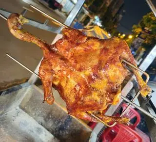 Hình ảnh gà nướng mắm nhỉ 