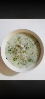 Hình ảnh Cháo thịt bò đầy đủ ( cốc siêu to)