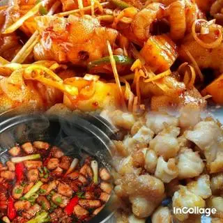 Hình ảnh Chân gà rút xương sụn gà sốt tóp mỡ phần 2 ng ăn