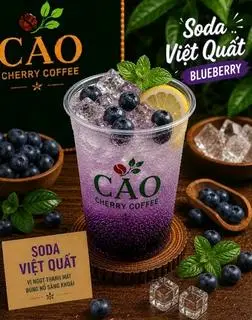 Hình ảnh Soda việt quất