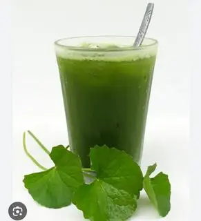 Hình ảnh nước rau má sữa 