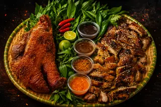 Hình ảnh Má heo nướng