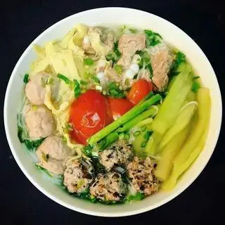 Hình ảnh Bún Mong Mọc Sườn Thịt 