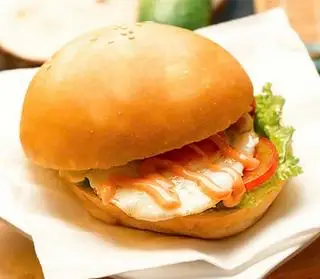 Hình ảnh Burger Trứng.