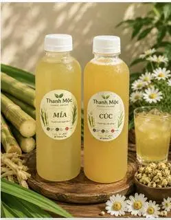 Hình ảnh 2 chai 500ml- Cúc và Mía