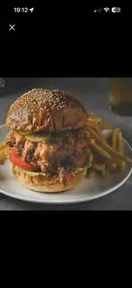 Hình ảnh Fried chicken burger